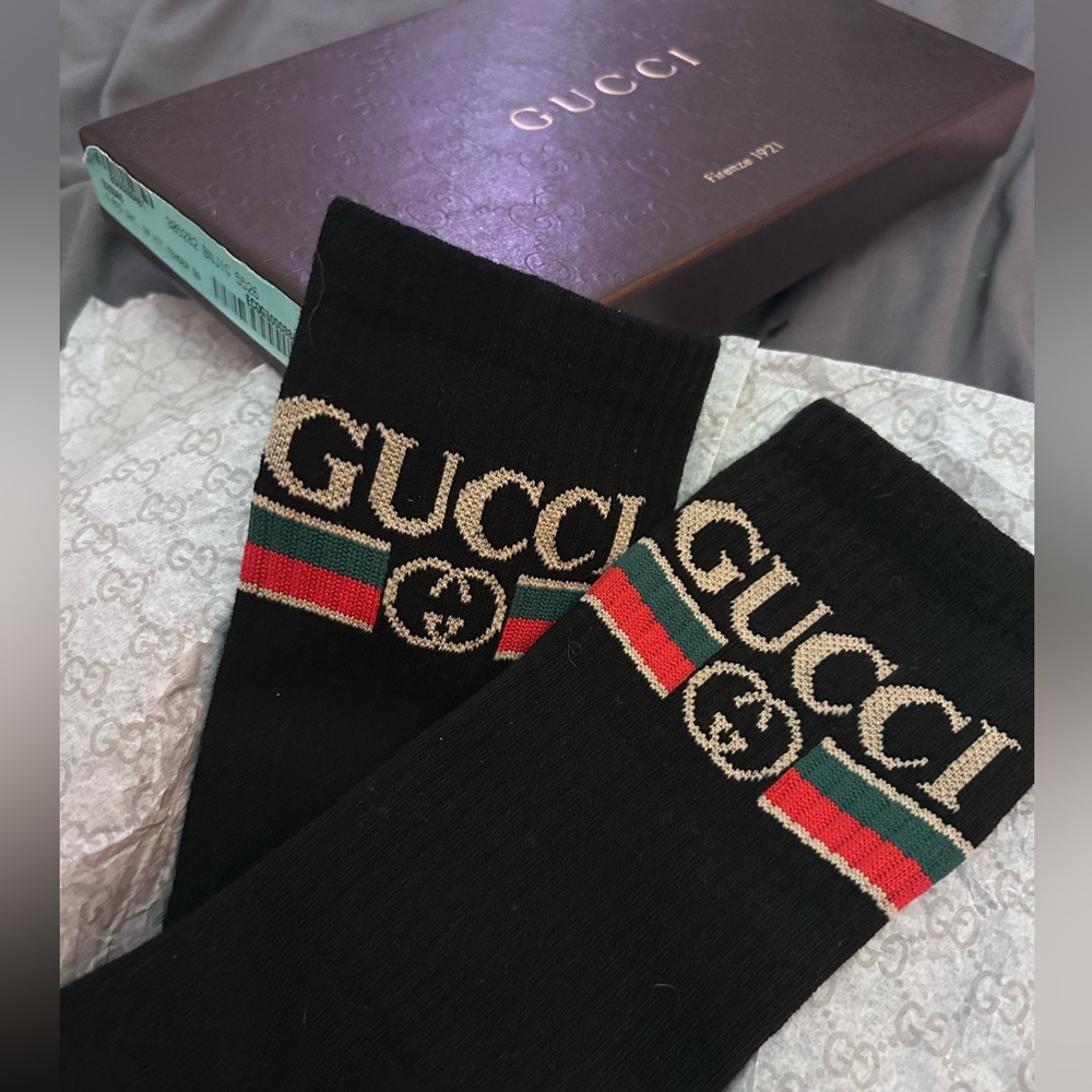 Authentic GUCCI Cotton Ankle Socks